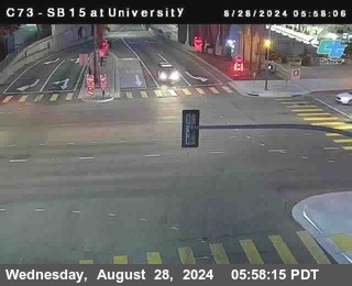 SB 15 at University Ave