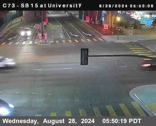 SB 15 at University Ave