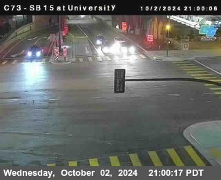 SB 15 at University Ave