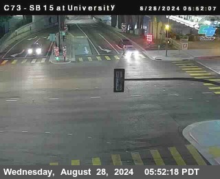 SB 15 at University Ave