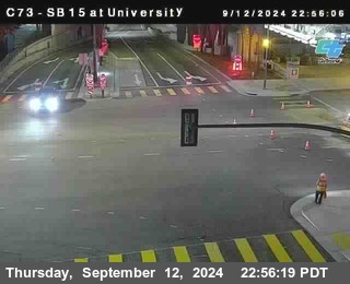 SB 15 at University Ave