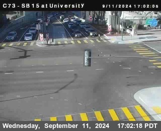 SB 15 at University Ave