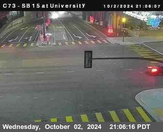 SB 15 at University Ave