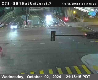 SB 15 at University Ave