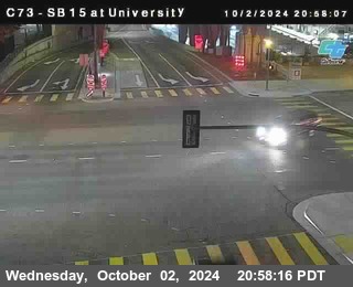 SB 15 at University Ave