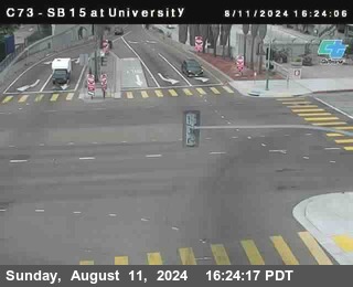 SB 15 at University Ave