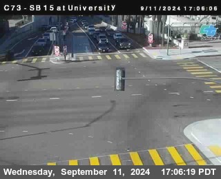 SB 15 at University Ave