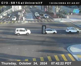 SB 15 at University Ave