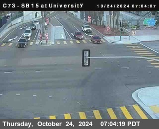 SB 15 at University Ave