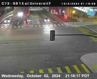 SB 15 at University Ave