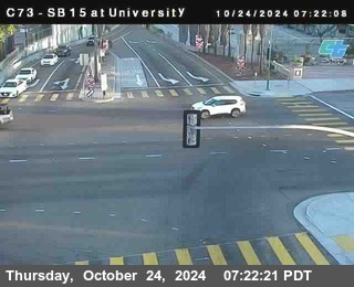 SB 15 at University Ave