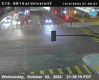 SB 15 at University Ave