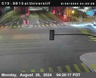 SB 15 at University Ave