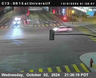 SB 15 at University Ave