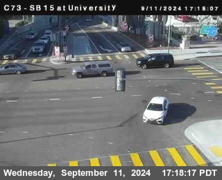 SB 15 at University Ave