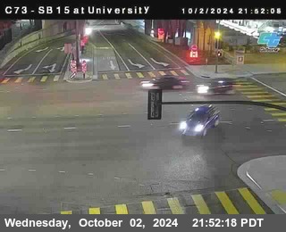 SB 15 at University Ave