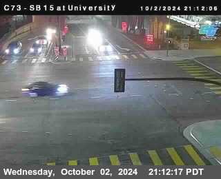 SB 15 at University Ave