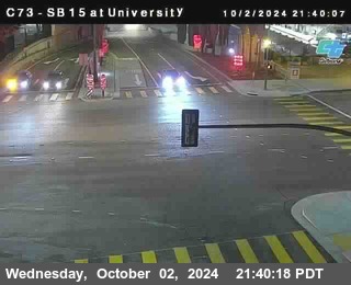 SB 15 at University Ave