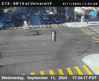 SB 15 at University Ave