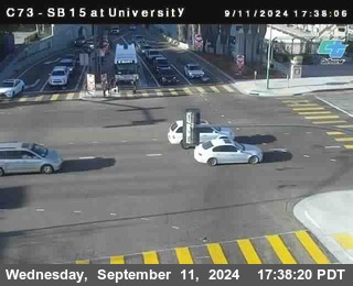 SB 15 at University Ave