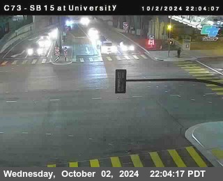 SB 15 at University Ave