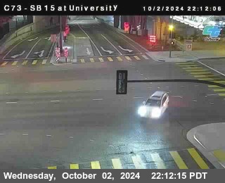 SB 15 at University Ave