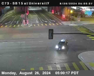 SB 15 at University Ave