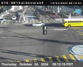 SB 15 at University Ave