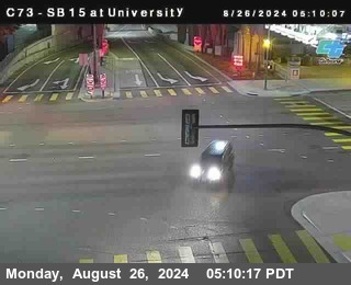 SB 15 at University Ave