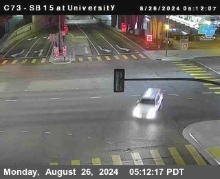 SB 15 at University Ave