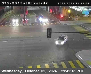 SB 15 at University Ave