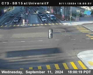 SB 15 at University Ave