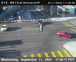 SB 15 at University Ave