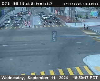 SB 15 at University Ave