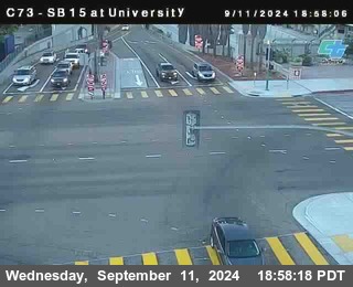 SB 15 at University Ave