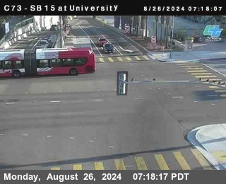 SB 15 at University Ave