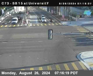 SB 15 at University Ave