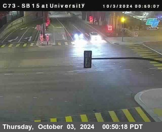 SB 15 at University Ave