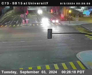 SB 15 at University Ave