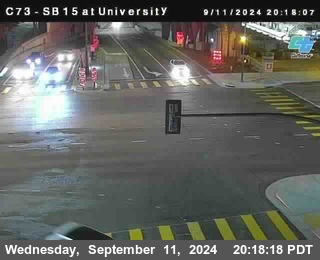 SB 15 at University Ave