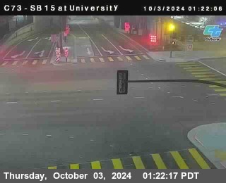 SB 15 at University Ave