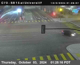 SB 15 at University Ave