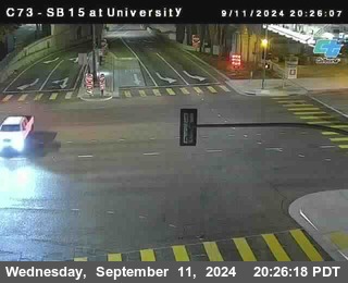 SB 15 at University Ave