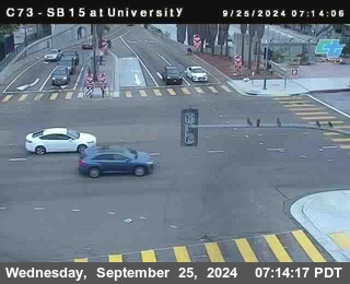 SB 15 at University Ave