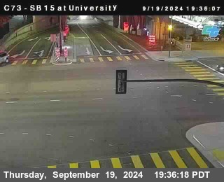 SB 15 at University Ave