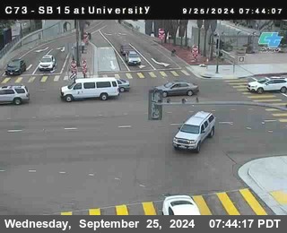 SB 15 at University Ave