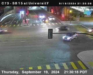 SB 15 at University Ave