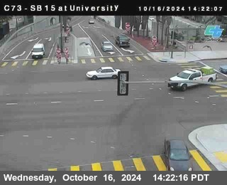 SB 15 at University Ave