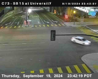 SB 15 at University Ave