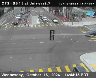 SB 15 at University Ave